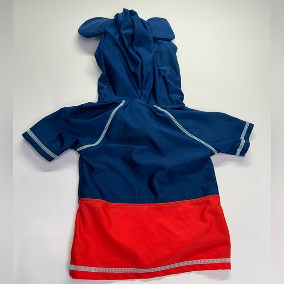 Disney Baby Mickey Mouse Hooded Rash Guard Top - Picture 2 of 5